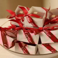 10 عطر كارتيه (كارتير) امبولة مع حبه شوكلاته