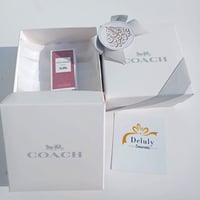 10 عطر كوتش 4.5 مل صب في علبة سادة مع شريط من اختي...