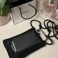 Chanel Passport/Phone Holder Crossbody Bag/Pouch م...