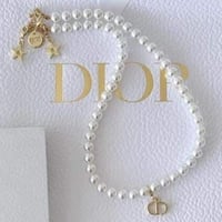 DIOR necklace for women ديور عقد لولو اصلي