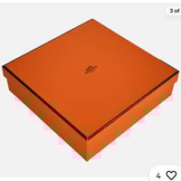 علبة ايرمز اصليه / علبة اكسسوار فارغة