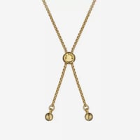 Ted Baker Gold Tone/blue Rainbow MELRAH: Crystal A...