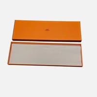 علبة ايرمز اصليه / علبة وشاح فارغة (وسط)