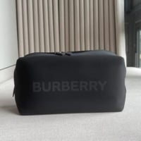 شنطة بربري الاصلية قماش اسود BURBERRY Black POUCH
