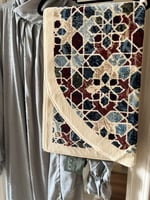 طقم سجادة صلاة مِحْارب كشميري مع إحرام صلاة سحاب (...