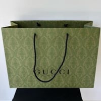 كيس قوتشي اخضر اصلي (اكس لارج/كبير)