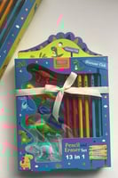 10 علب هدايا اطفال بثيم الديناصور مع شريط