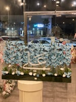 ورد طاولة مقاس متر