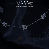 خلخال فضة موديل 9222