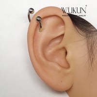 زمام بيرسينج فضة 925s حذوة الحصان