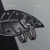 أقراط فضة عيار 925S حلقة مفرغ