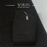 حلق فضة 925s بفص معلق موديل 9256