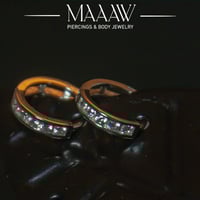 أقراط فضة 925S موديل 9202