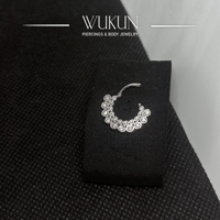 حلق فضة 925s موديل 9251