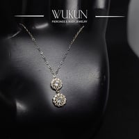 سلسال ذهب عيار 18K شكل فراشة صغيرة