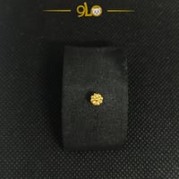 زمام بيرسينج ذهب عيار 18K وردة سادة 3