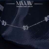 خلخال فضة موديل 9222