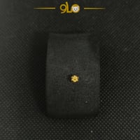 زمام بيرسينج ذهب وردة سادة 5 ( 3.4mm)