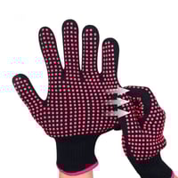 قفاز إصبع مقاوم للحرارة لفرد الشعر وتجعيد الشعر وا...