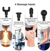 مسدس تدليك لاسلكي قابل لإعادة الشحن للأنسجة العميق...