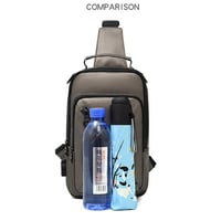 حقيبة كتف مفردة حقيبة محمولة حقيبة صدر للرجال