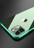 جراب مغناطيسي معدني لهاتف iPhone 12 و 12 pro جراب...