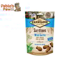 كارنيلوف مكاأة رطبة للكلاب سردين مع ثوم بري 200جم
