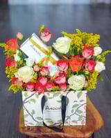 شوكلا انوش مع وورد طبيعي