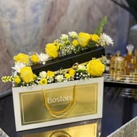 ورد طبيعي مع شوكلا بستاني المميزة