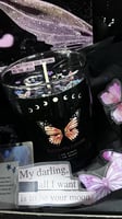 My butterfly candle