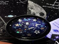 بوكس النجوم وبلورة زحل الجديده مع شمعة زحل