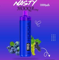 شيشة ناستي 10000 شفطة 6 نيكوتين - Nasty Hooqa DTL...