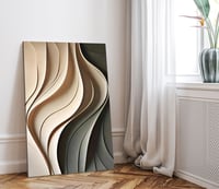 لوحة جداريه كانفس تموجات