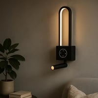 أبليك جداري مودرن فاخر مع لمبة قراءة LED ذكية | 20...