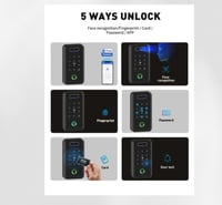 التحكم بالدخول (عريض) IP66 يرتبط بالقفل الكهربائي...