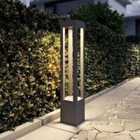 عمود حدائق بطول 60 سم GU10 المنيوم انارة ممرات ضما...