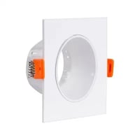 فريم سبوت لايت مربع 7 سم بلاستيك بعدة الوان ضمان 3...