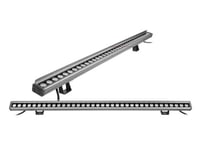 إضاءة أرضية جدارية خارجية بطول 1 متر 80w خطين مستط...