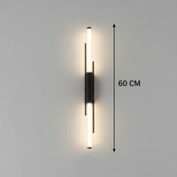 ابليك جداري مودرن 8139BK وحدة إضاءة جدارية ورقية -...