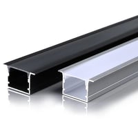 بروفايل ألمنيوم 2×2 سم بدون شفة – لون اسود ، بطول...