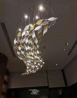 ثريا احجار بطول 2 متر وعرض 80 سم بعدد اوراق 100 ور...