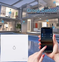 مفتاح مكيف/سخان ذكي 40 أمبير | Wifi | تحكم صوتي (س...