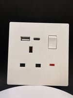 فيش USB + تايب ابيض Felsen بيانو، ضمان 25 سنة