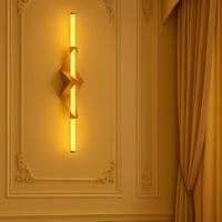 أبليك جداري رخام أخضر معتق | إضاءة ثلاثية الألوان...