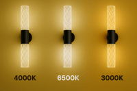 أبليك جداري مودرن أنبوبي اسود فاخر بطول 40 سم عرض...