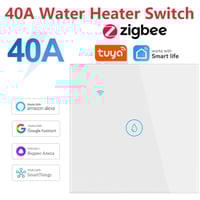 مفتاح مكيف/سخان ذكي 40 أمبير | Wifi | تحكم صوتي (س...