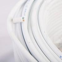 سلك مبروم 10 ملي 2 خط سعودي نحاس اصفر 100 ياردة 91...