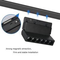 عدسات إنارة مغناطيسية متحركة | تصميم عصري بإضاءة 3...