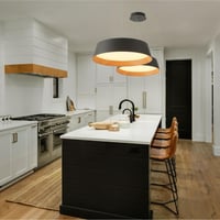 ثريا مودرن علاقي دائري رمادي موديل 13521 60سم