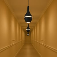 "B-ZJM | مصباح معلق مودرن بعدسة إضاءة أنيقة بتصميم...